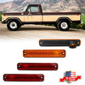 Set of 4 Side Marker Light Lamp Assemblies for Ford Truck 
