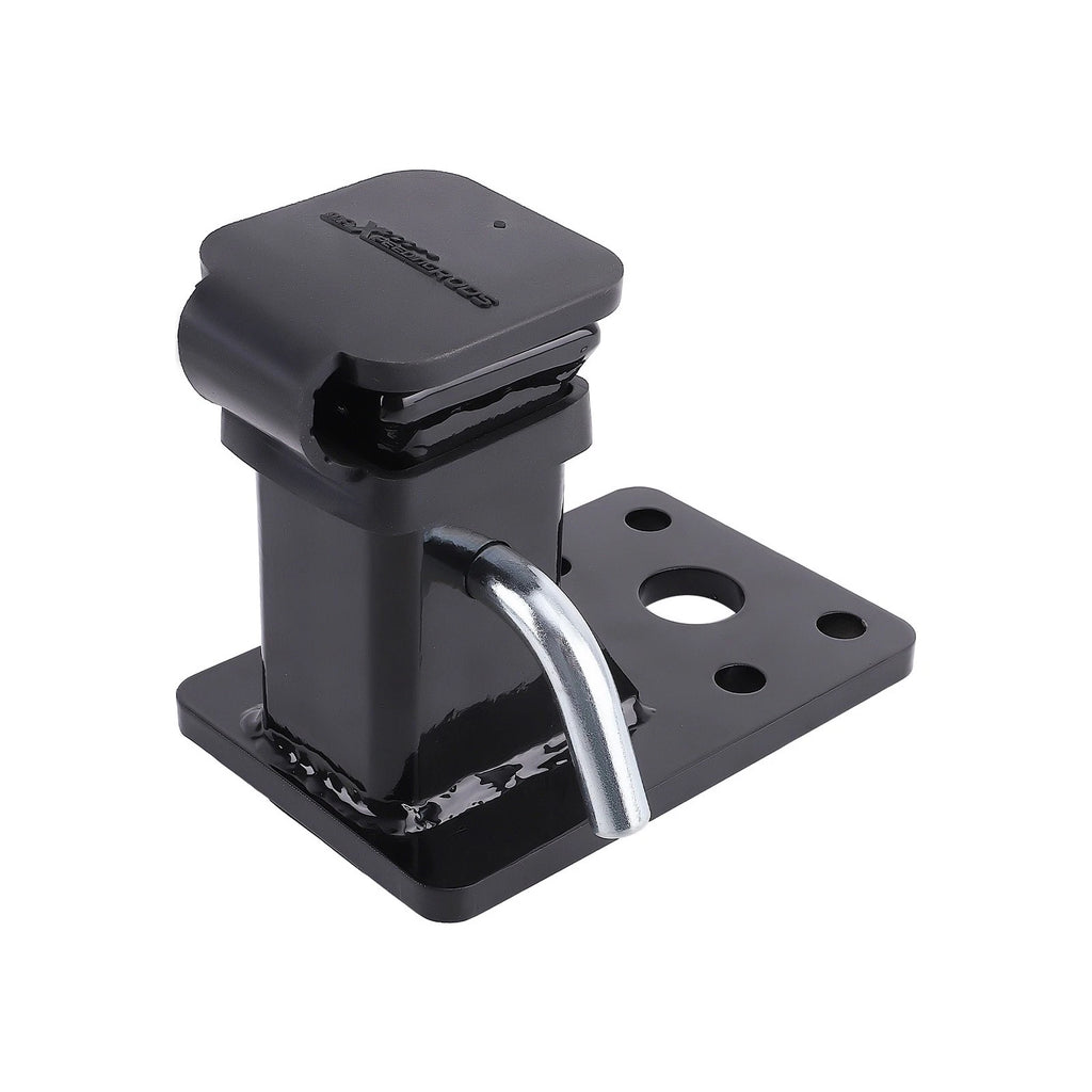 2 Inch Rear Trailer Hitch Receiver Kit for M998 M151A1 (Bolt-On, Carbon Steel)