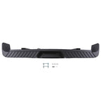Bolt-On Rear Bumper Assembly for Ford F150 (2009–2014) Black