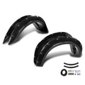 Set of 4 Pocket Rivet Bolt-On Fender Flares Smooth Black for Ford Ranger
