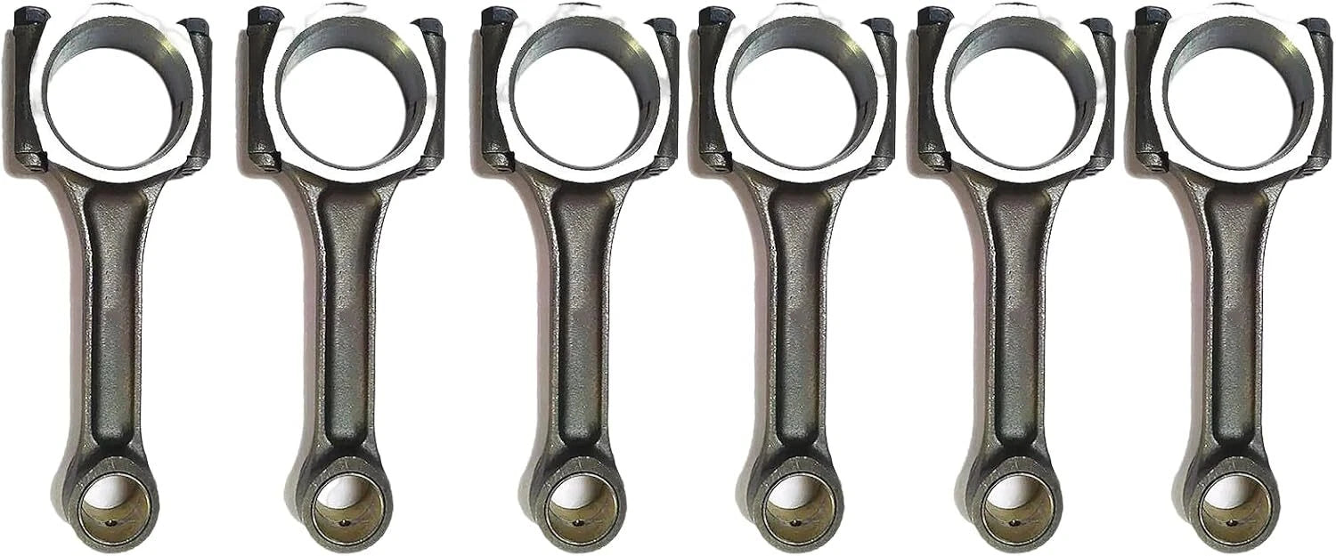 6X Connecting Rods for Isuzu C240 (C240PKJ) (5-12230-039-1, 5-12230-039-0)