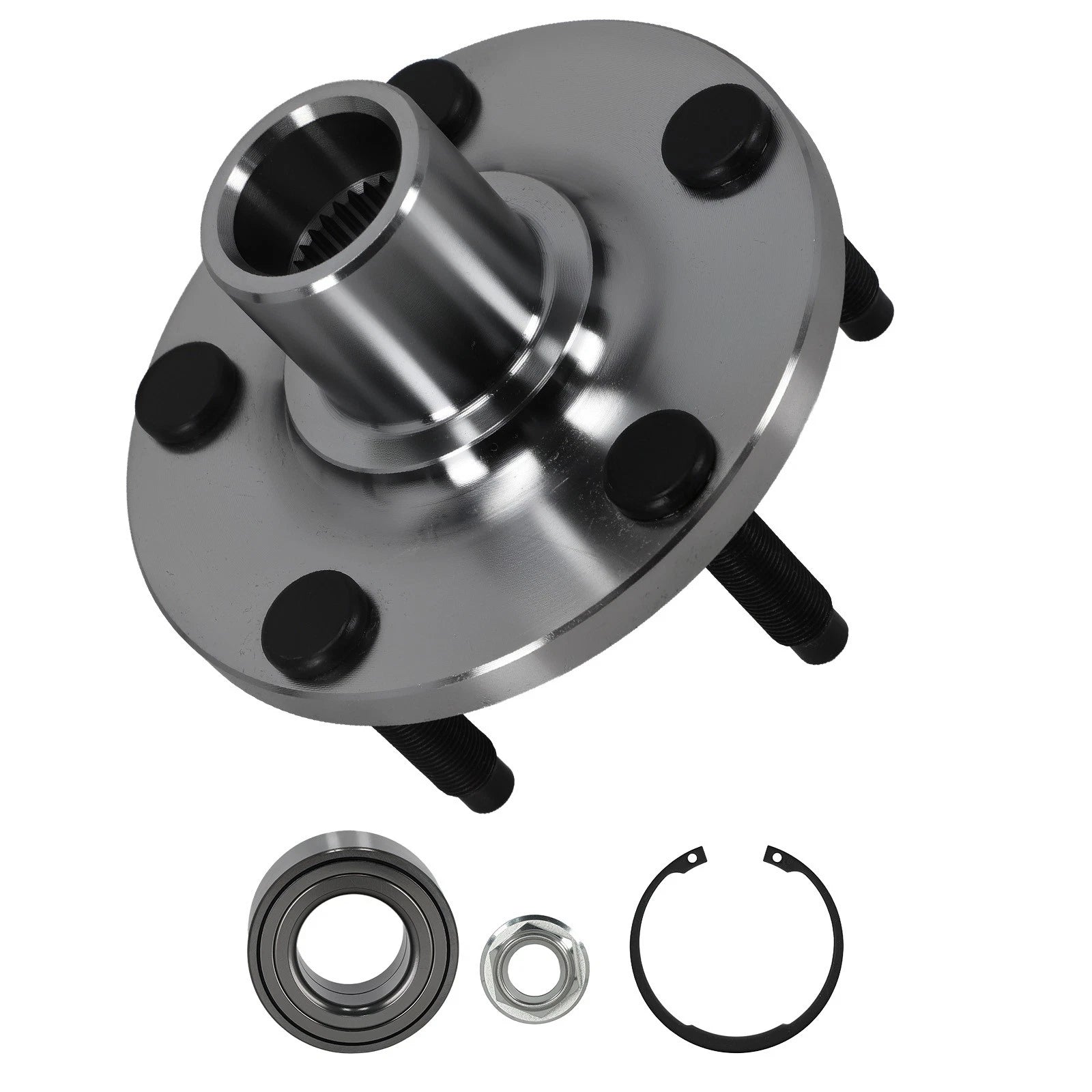 1x Front Wheel Hub & Bearing for Lincoln MKX (2007–2010) 518517 WA518517