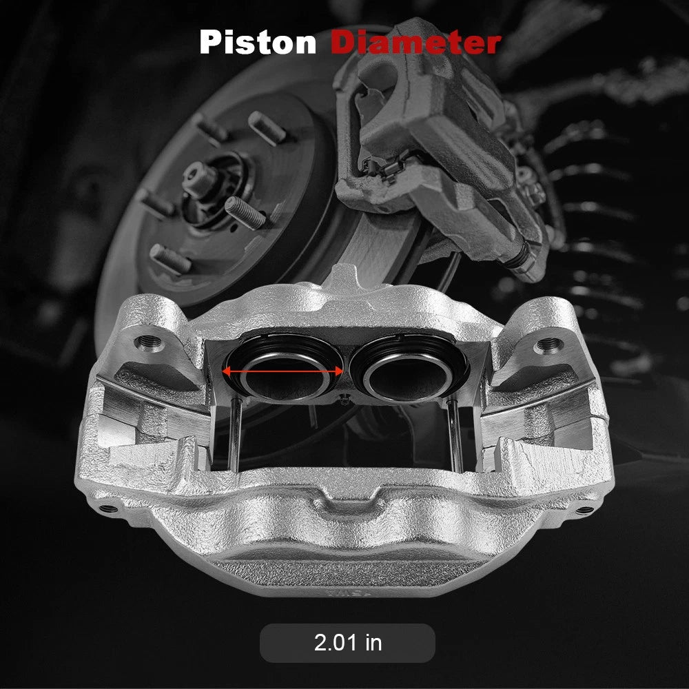 Front Brake Calipers Pair for Lexus LX570 Toyota Land Cruiser (2008–2015)