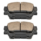 Ceramic Rear Brake Pads for Toyota Sienna 2004–2010 (3.3L 3.5L)