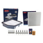 Denso Tune Up Kit 6 Spark Plugs & Boots for Lexus GS350 IS250 IS350 (2006–2015)