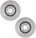 Set of 2 Front Disc Brake Rotors 300mm ACDelco for Kia Forte5 (2014–2018)