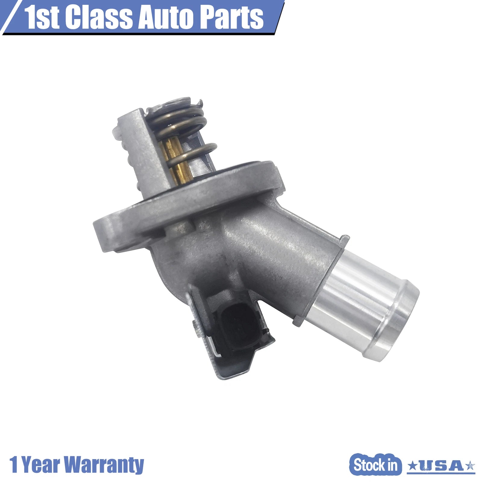 Engine Coolant Thermostat Housing for Buick Cadillac ATS Chevy GMC Canyon (2013–2019)