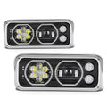 LED Halo Ring DRL Projector Headlight for Western Star Kenworth (1981–2019)