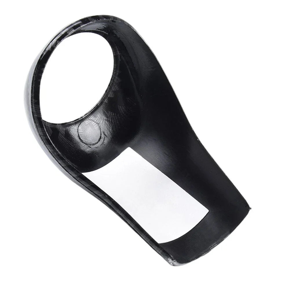 Gear Shift Knob Cover for Vehicle ABS Black Decor