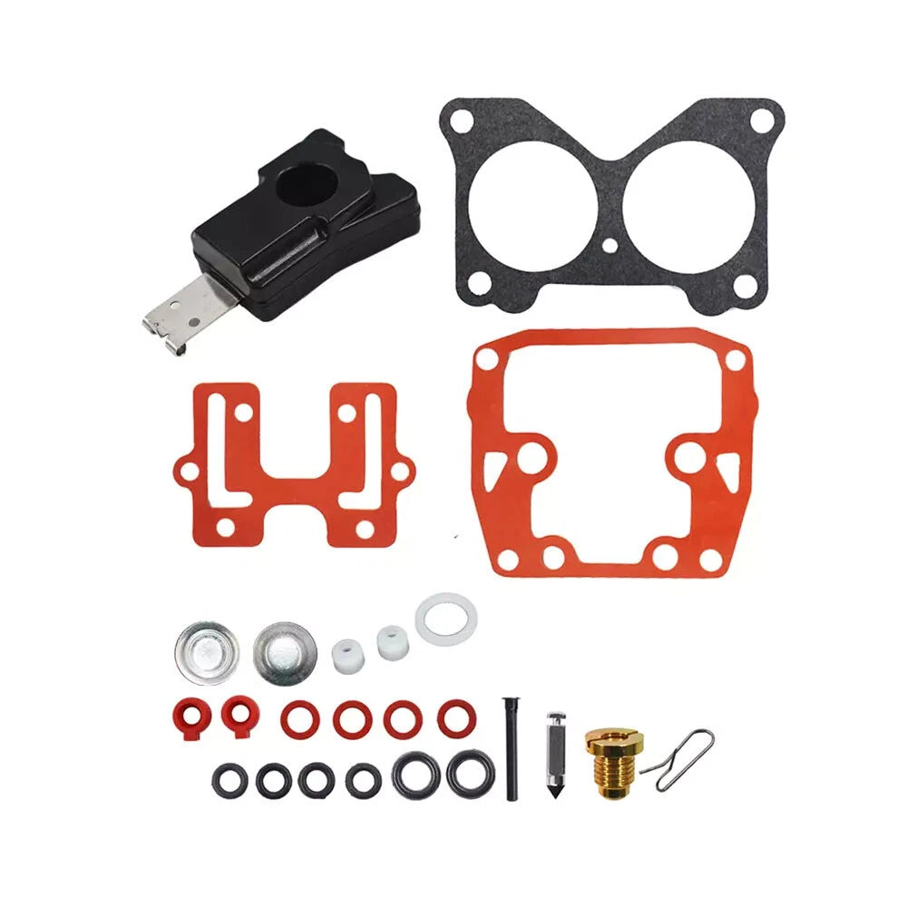 Set of 10 Carburetor Carb Kits for Johnson Evinrude (0439076, 439076, 435443)