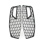 Honeycomb Front Bumper Fog Light Grille Covers for Audi A4 B8.5 (2013-2016)