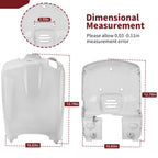 Inner Front Cover Set 81130-GEZ-691ZA for Honda NPS50 Ruckus (2003–2024) White
