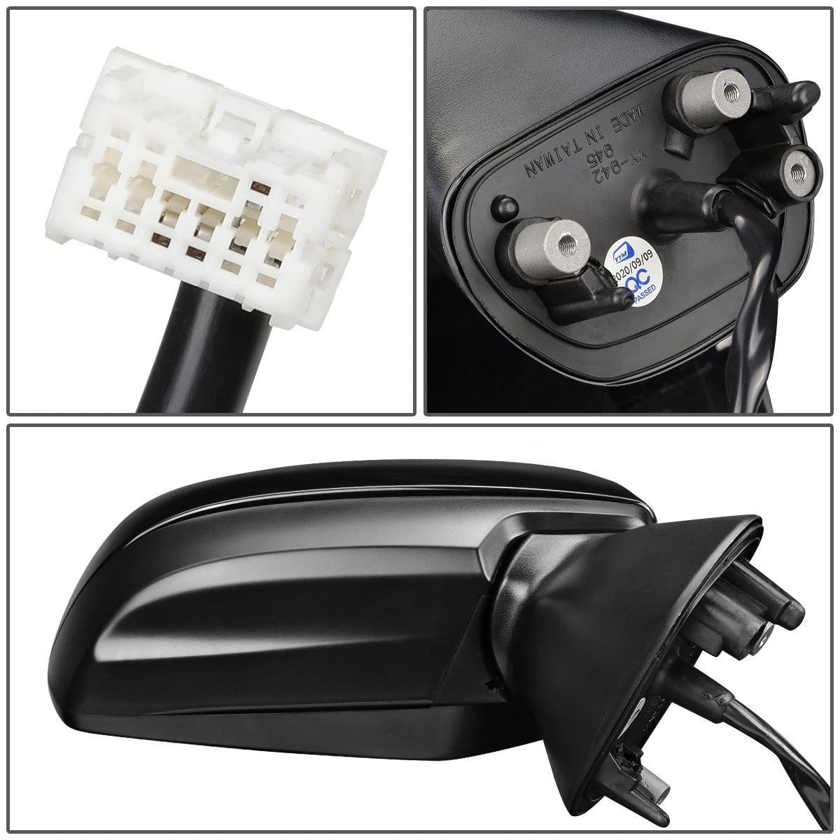 Power Passenger Side Door Mirror Right for Subaru XV Crosstrek Impreza (2015–2017) SU1321140