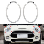 Headlight Bezel Ring Trim Cover for BMW Mini Cooper F55 F56 F57 (2014–2023)