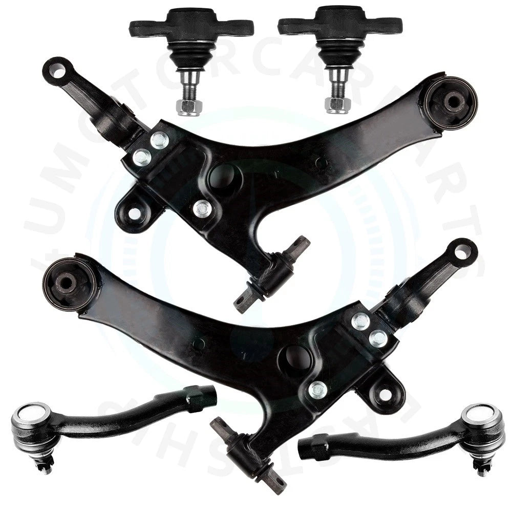 Set of 6 Front Lower Control Arm Ball Joints for Kia Magentis Optima (2001–2006)