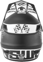 AR1 Sweep Helmet for Youth (Large) - Black/White