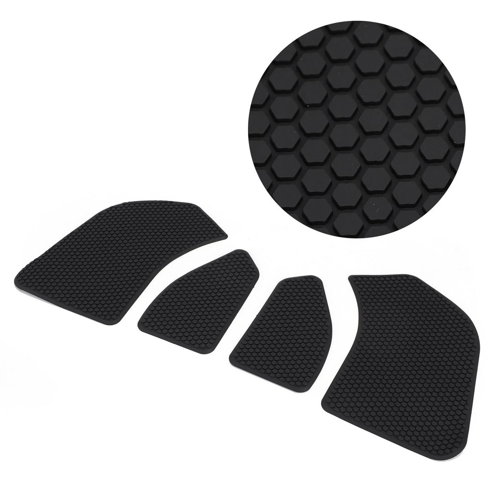 4X Side Tank Traction Grip Pads for Ducati Panigale V4 1100 (2018–2020) Rubber