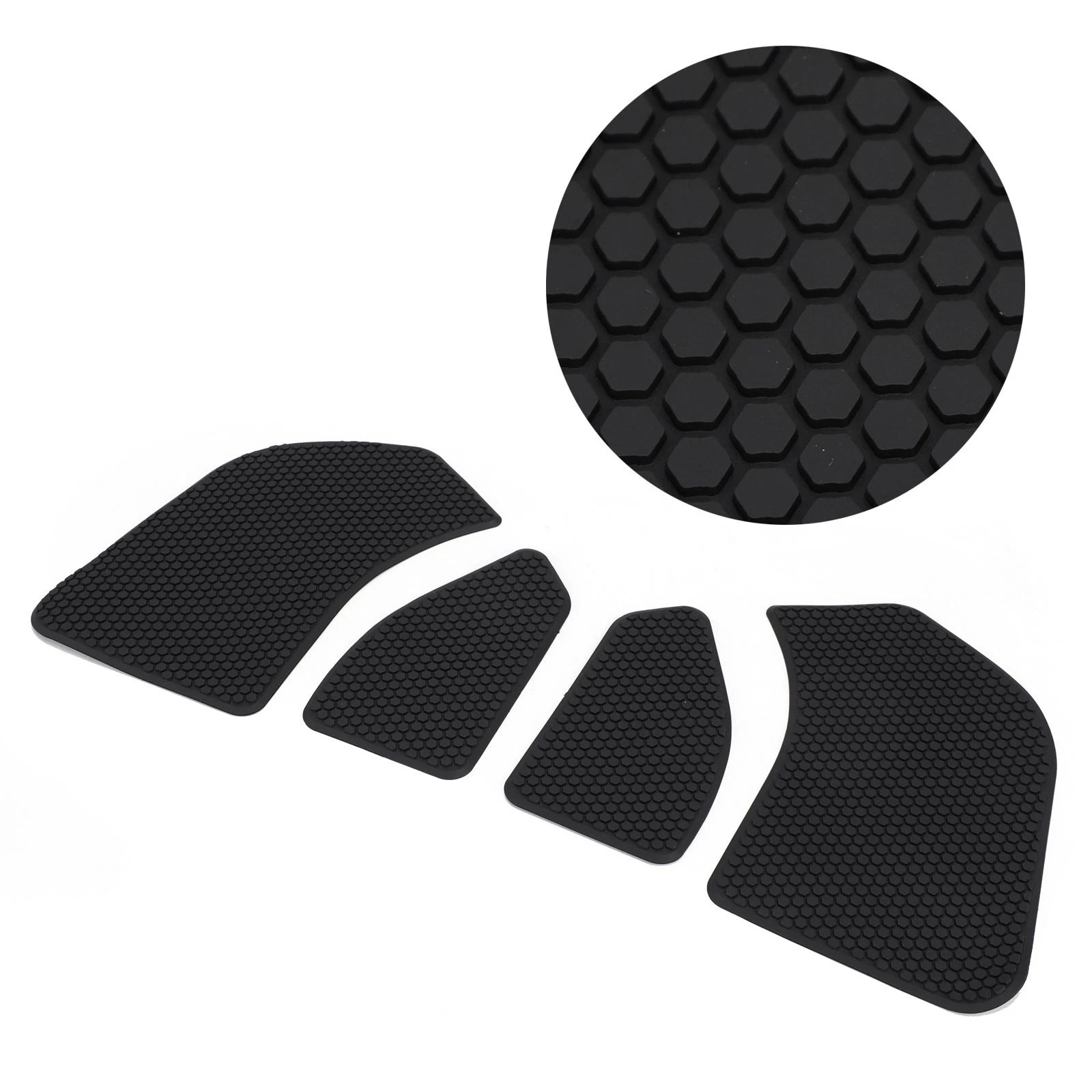 4X Side Tank Traction Grip Pads for Ducati Panigale V4 1100 (2018–2020) Rubber