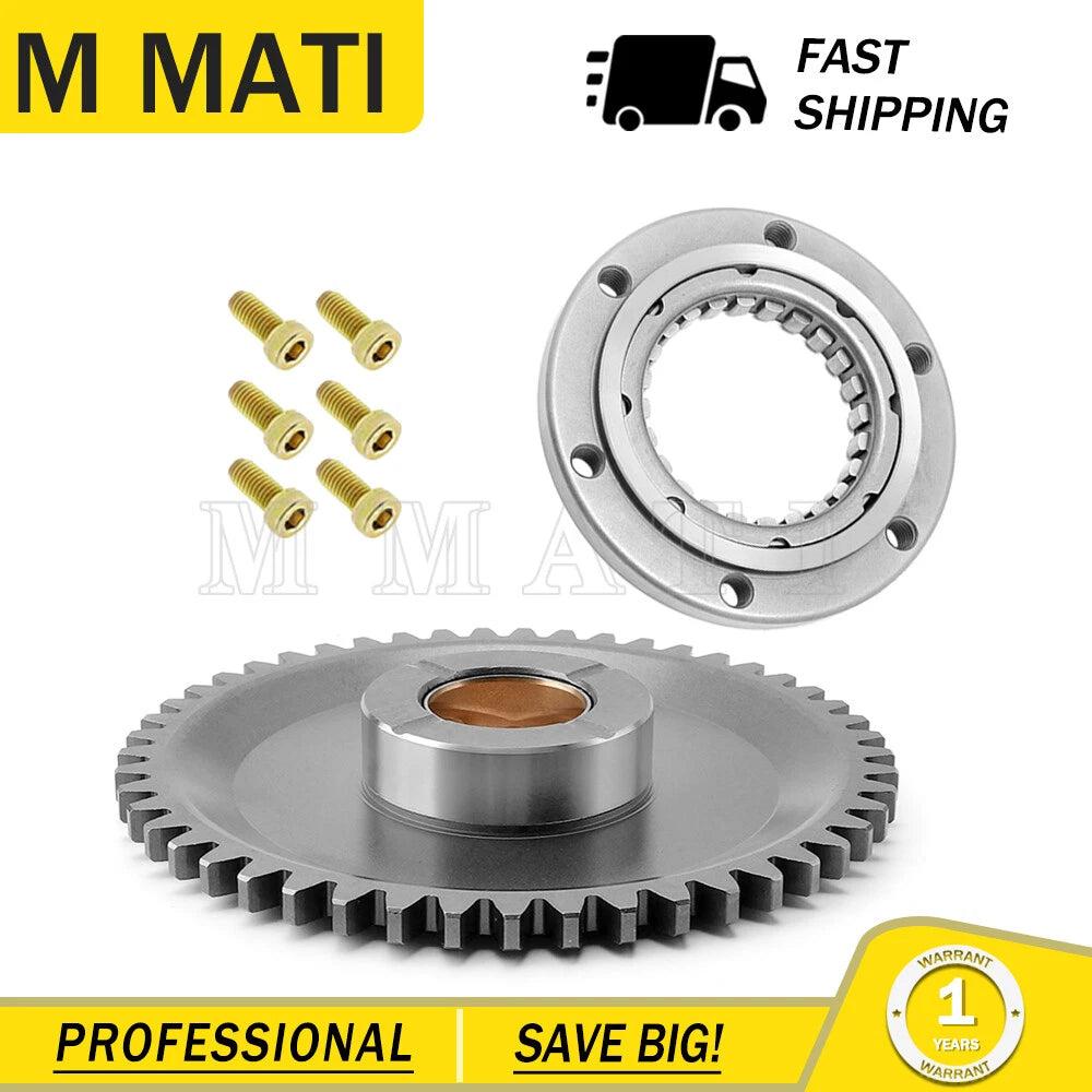 Starter Clutch 49T Gear Bearing for Yamaha Grizzly 700 (2012–2015, 2019–2023)