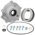 Rear Drum Brake Backing Plate & Shoes Kit for Honda TRX250EX TRX250X (2001–2009)