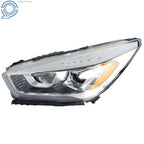 Halogen Headlight with LED DRL for Ford Escape (2017-2019) Left Chrome