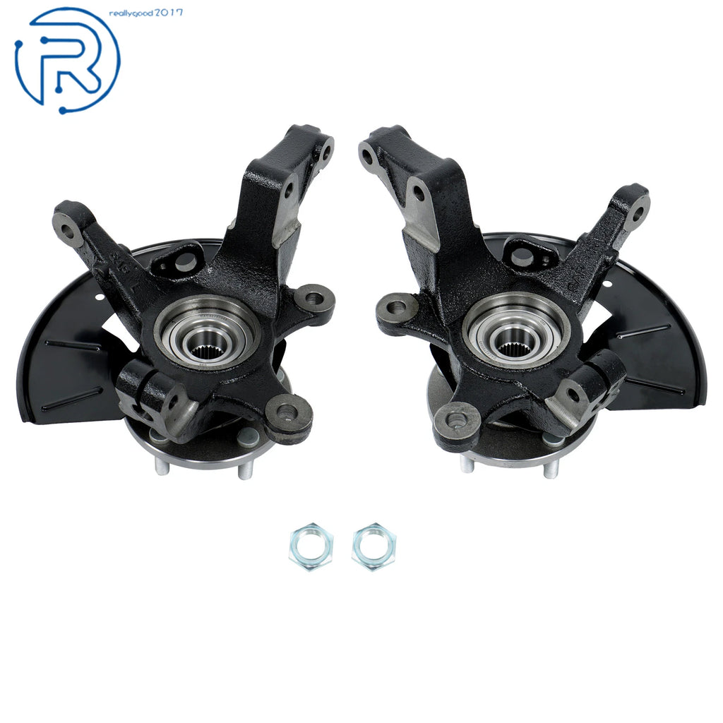 2X Front Wheel Bearing Hub Knuckle Assembly for Ford Escape (2001)