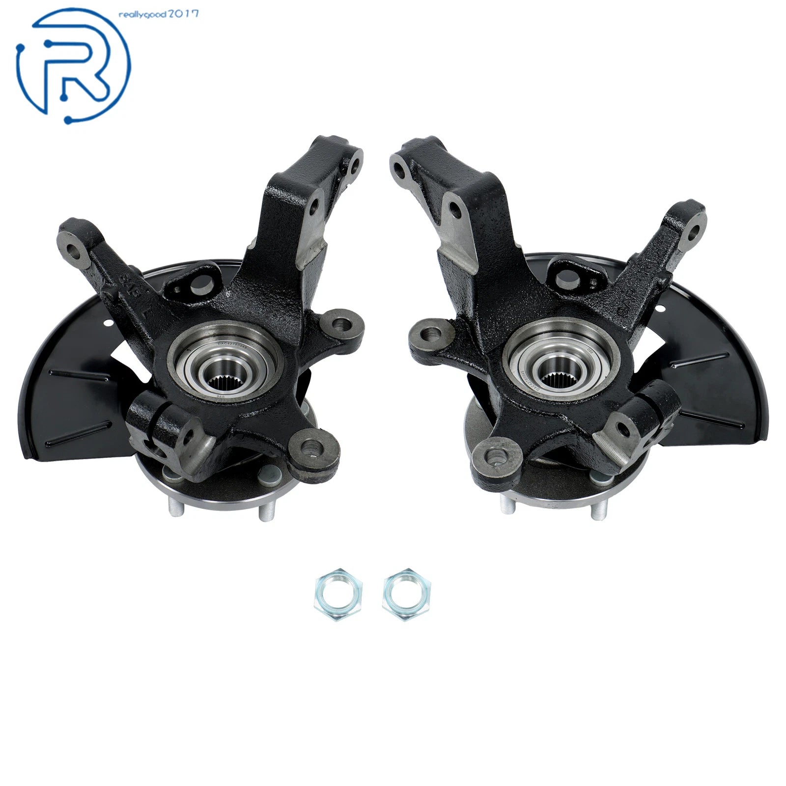 2X Front Wheel Bearing Hub Knuckle Assembly for Ford Escape (2001)