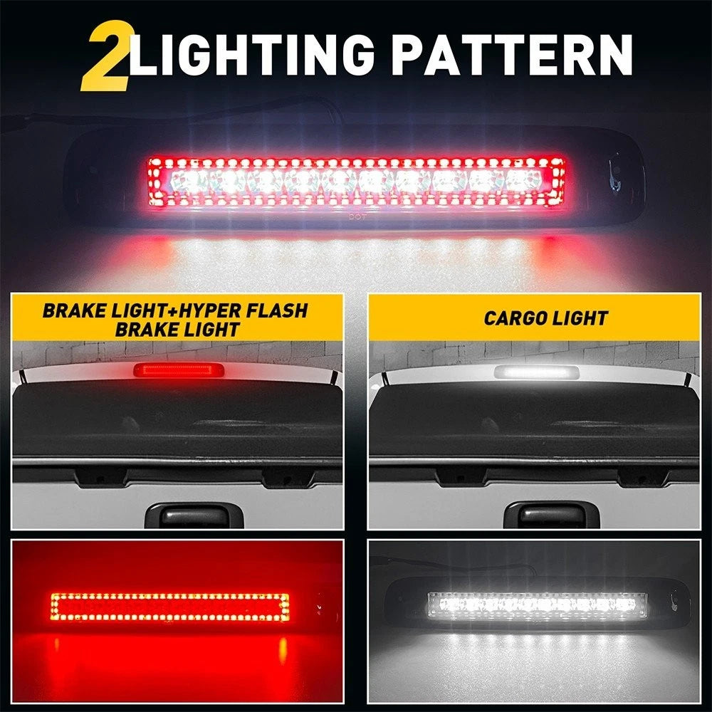 LED Third Brake Light for Chevy Silverado (1999–2006) - Smoke Tail Lamp