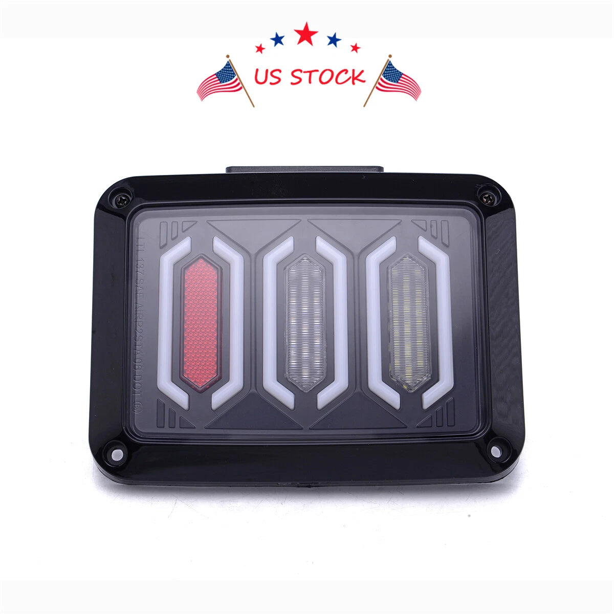 LED Tail Lights for Jeep Wrangler JKU JK (2007-2018) Smoked