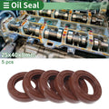 Set of 5 Oil Seal Rotary Shaft Seal FKM Rubber 25x40x8mm