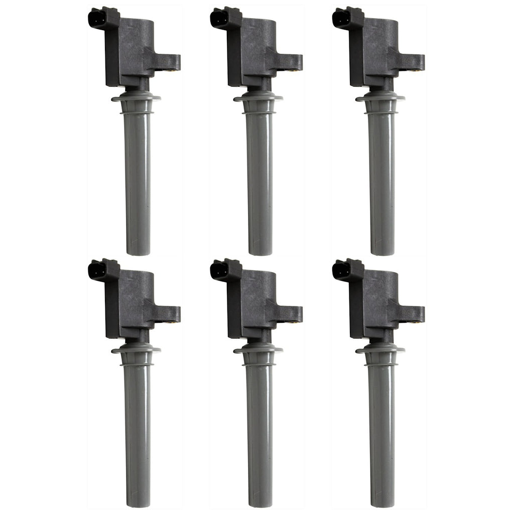 Set of 6 Ignition Coils for Mazda Mercury Mariner MPV Sable