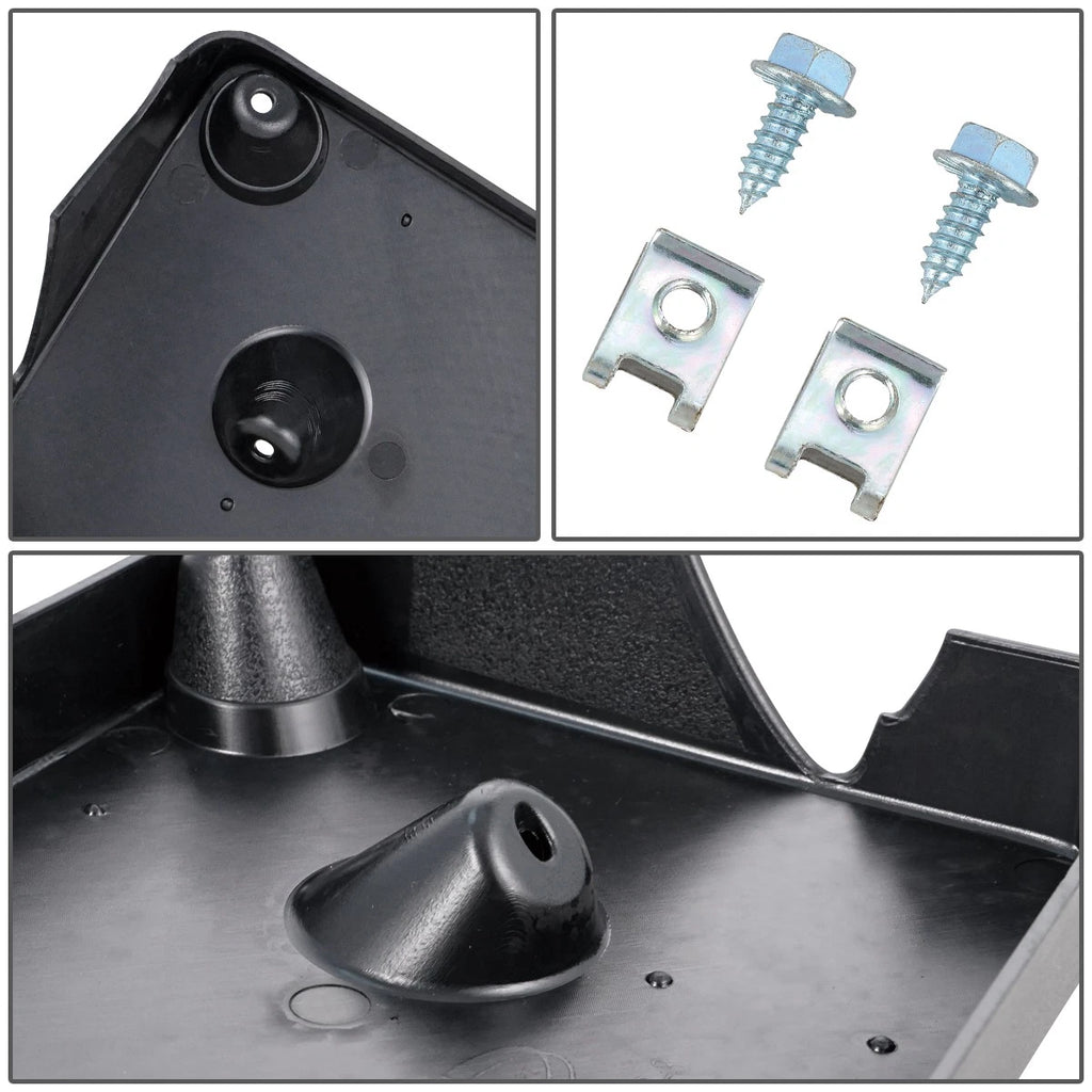 Front Bumper License Plate Mounting Bracket for Mercedes GLC63 AMG (2020–2021)
