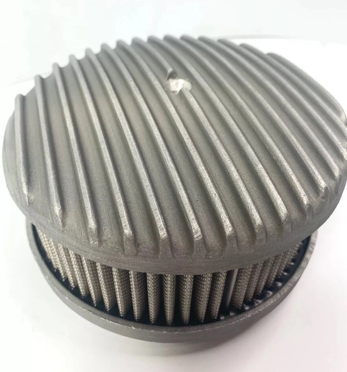 Finned Aluminum Air Cleaner Replacement for Universal Fit Vehicles (Any Year)
