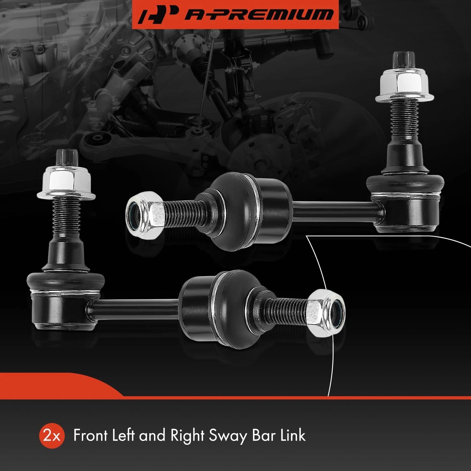 2X Front Stabilizer Bar Link for Ford F-150 (2004–2005) RWD