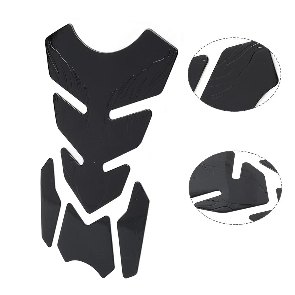 Fuel Gas Tank Pad Decals for Kawasaki Ninja 250 300 ZX10R, Honda Blk