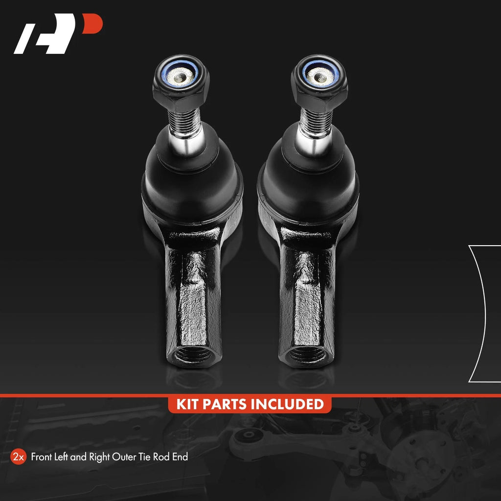2X Front Outer Tie Rod Ends for Chevrolet Trax (2013-2022)