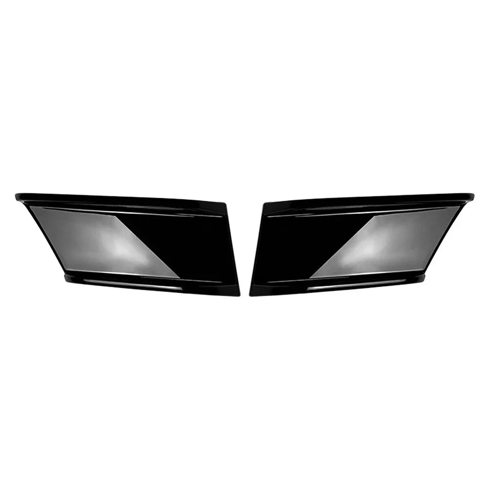 Black Front Bumper Side Splitter Spoiler for BMW 4 Series G22 G23 (20-24)