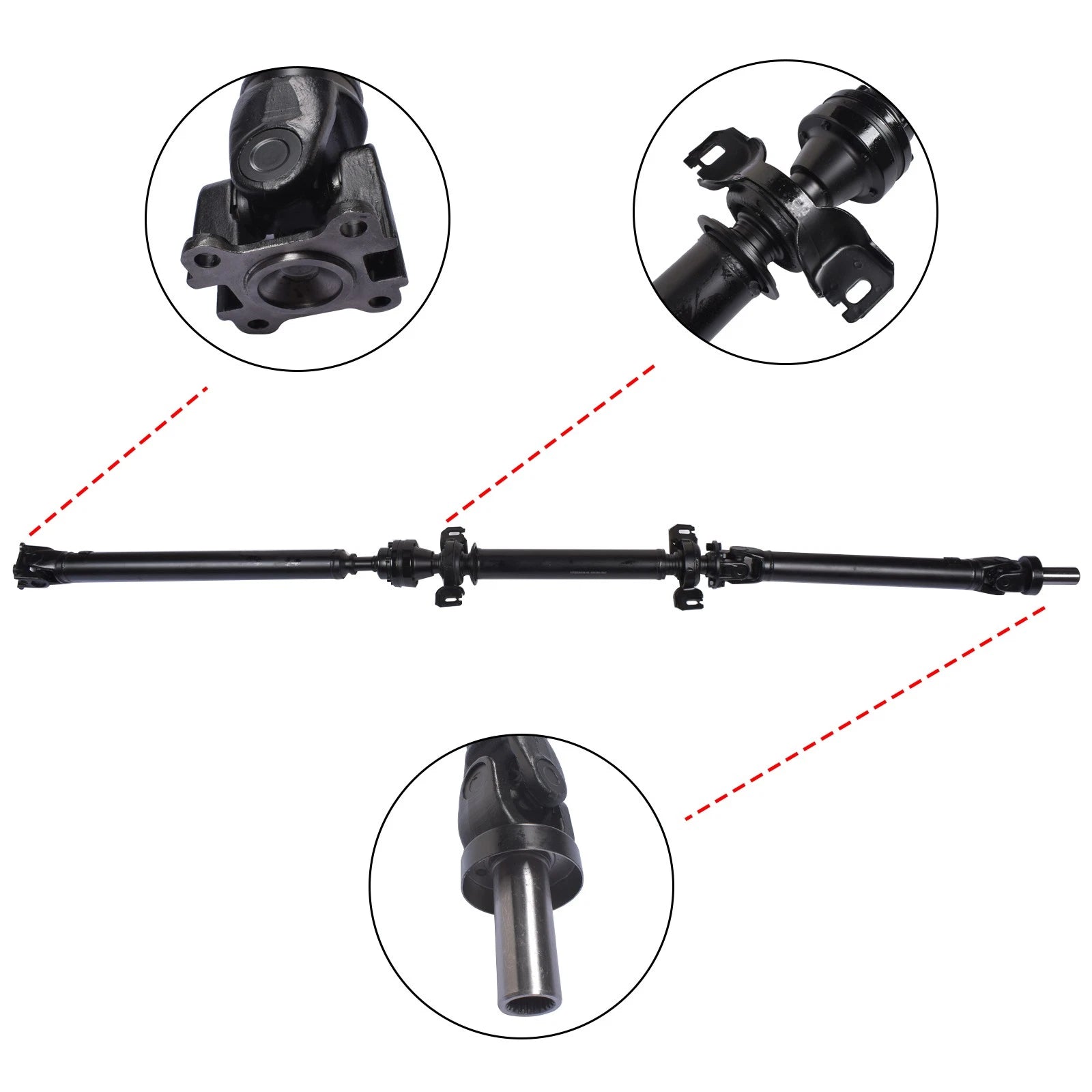 Rear Driveshaft for Toyota Highlander (2001–2007) 2.4L 3.0L 3.3L AWD 89.13"