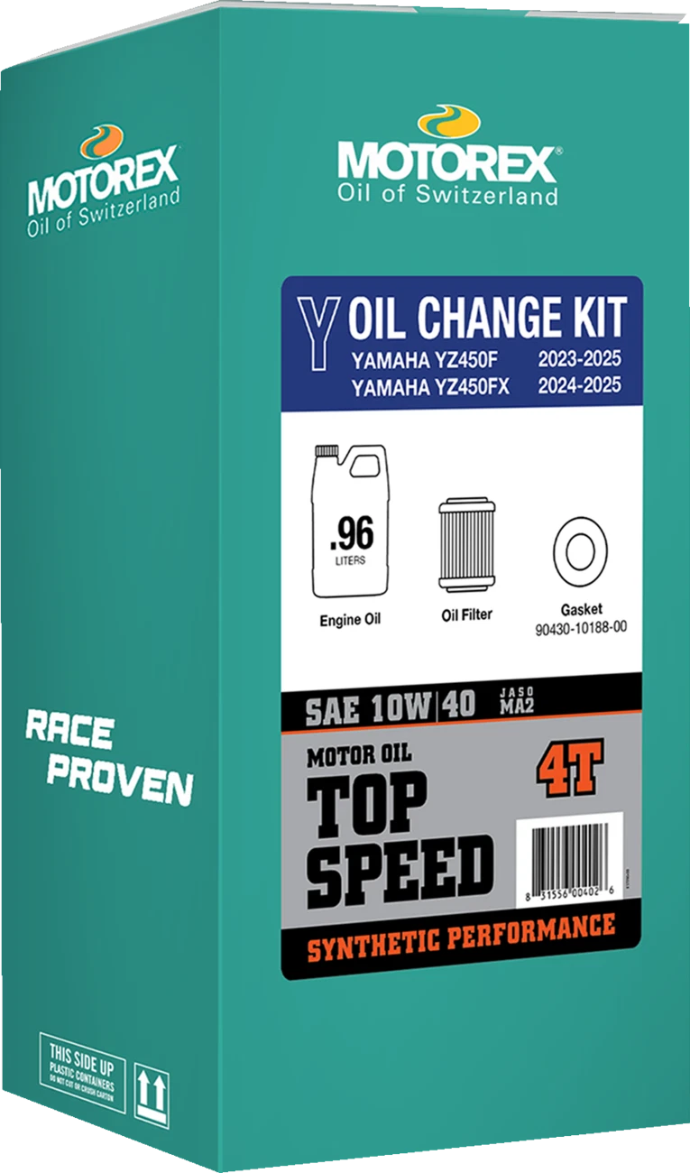Oil Change Kit for Yamaha YZ 450 (2010–2023) 10W-40 311246