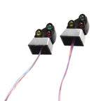 2X Railway Block Signal for Train (Low Signal, 3 Lights)