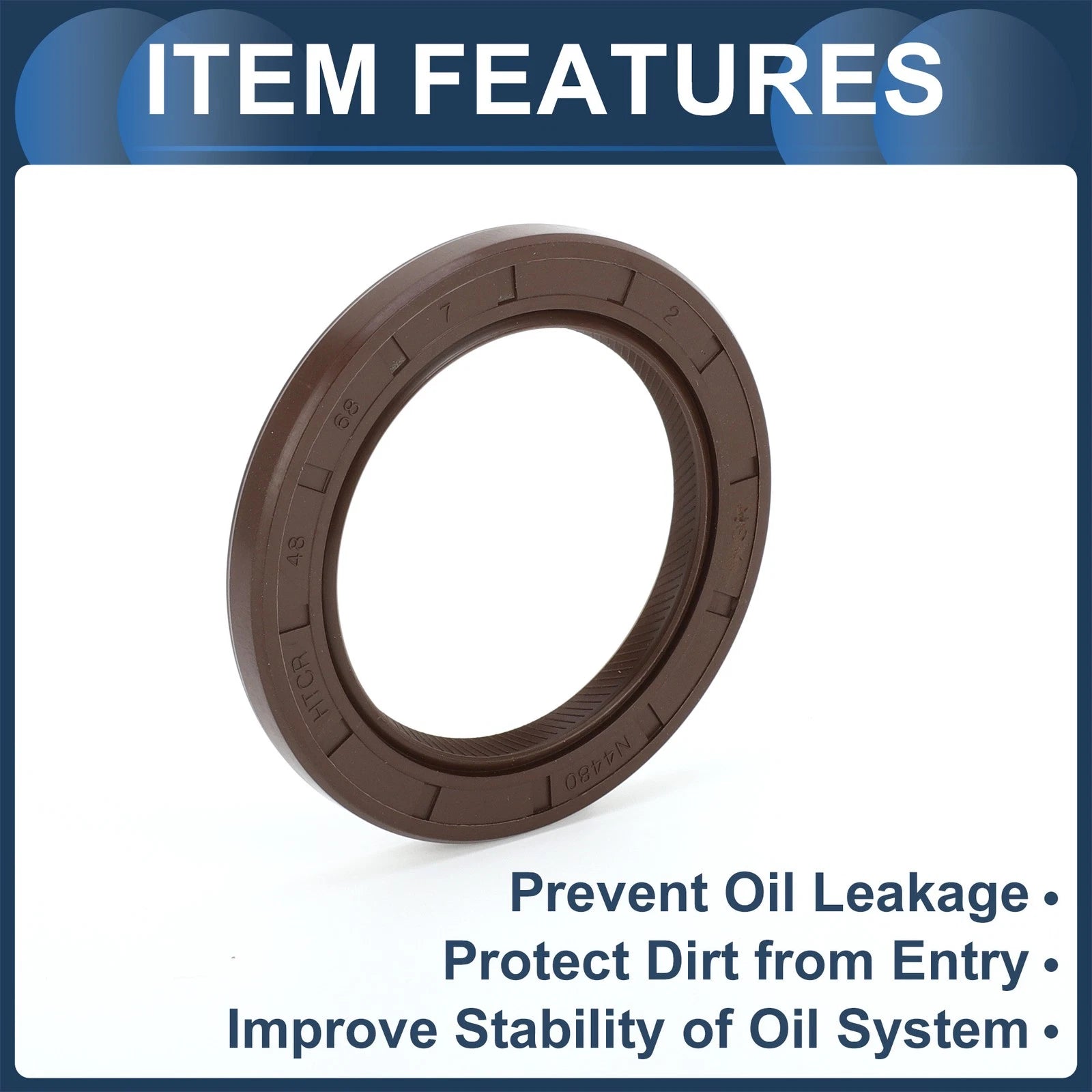 Front Crankshaft Oil Seal for Toyota 4Runner (1996–2001) No. 90311-48014/90311-48020