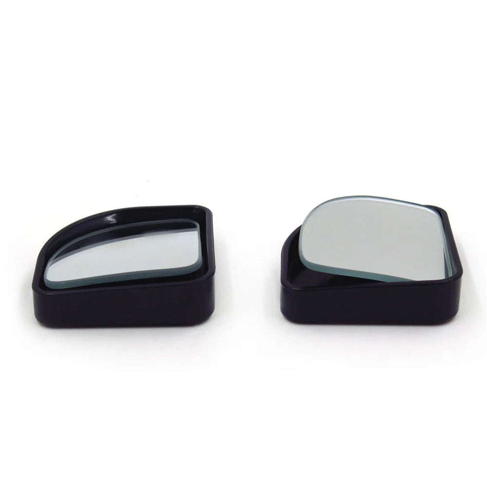 2X Convex Angle Stick-On Blind Spot Mirrors for Universal Fit