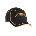 Mack Trucks Hat Black & Gold Piping Cap for Mack Trucks