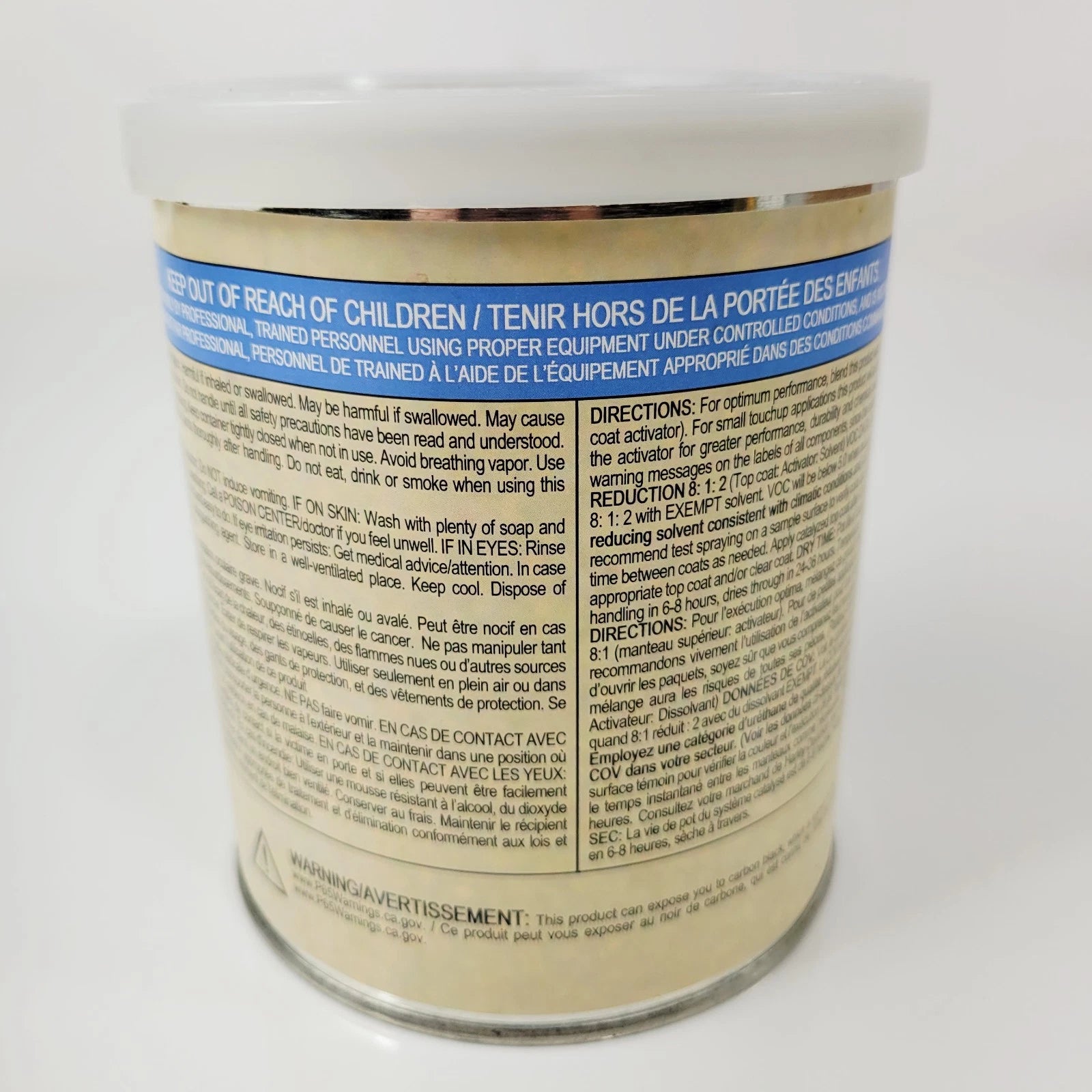 Base Coat Paint Quart for Harley-Davidson (Stone Washed White Pearl)