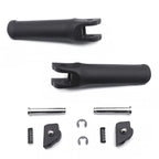 Matte Black Rear Passenger FootPeg Rest for Ducati Panigale V4/S (2018–2020)