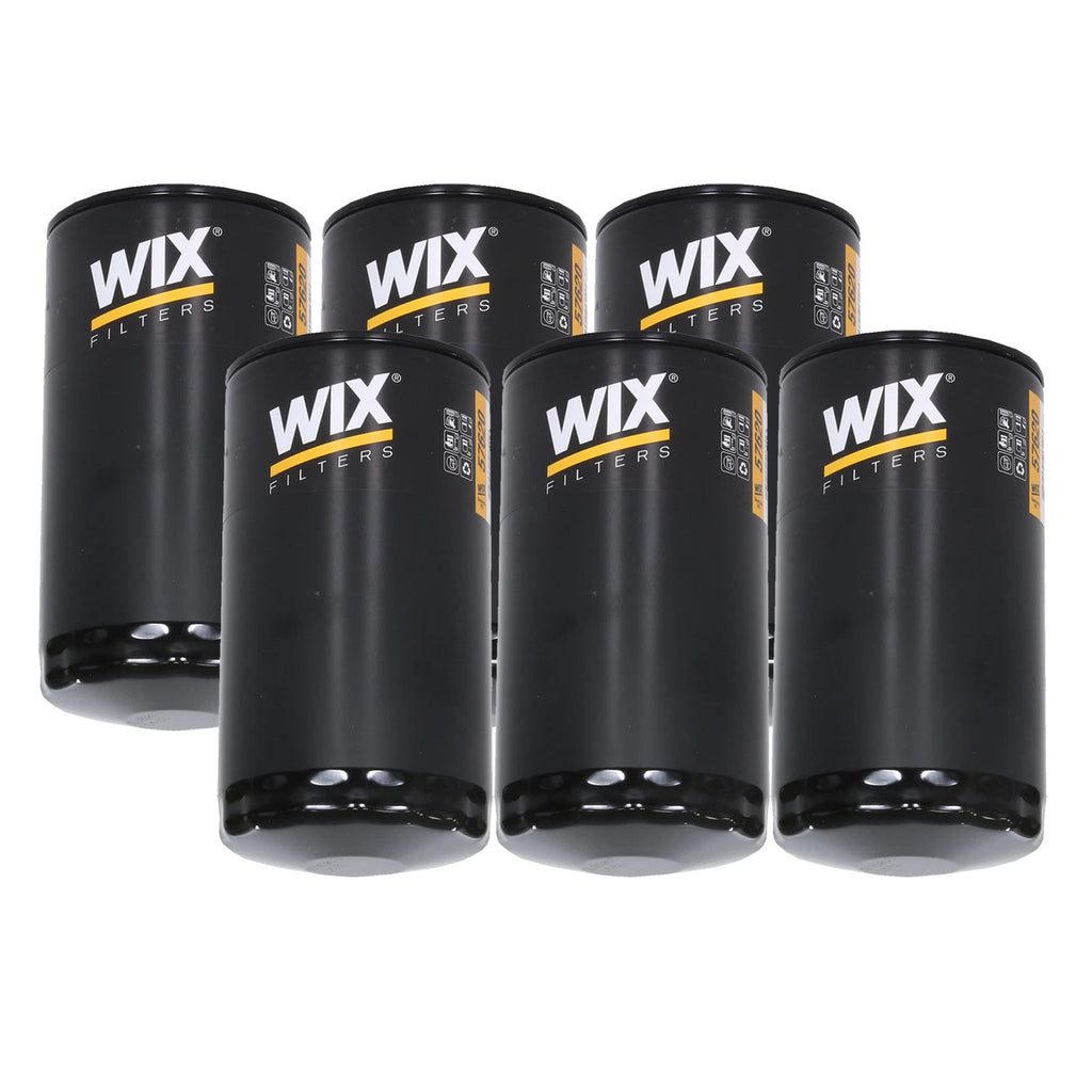 Set of 6 Engine Oil Filters for Dodge Ram Sterling Truck L6 TDI
