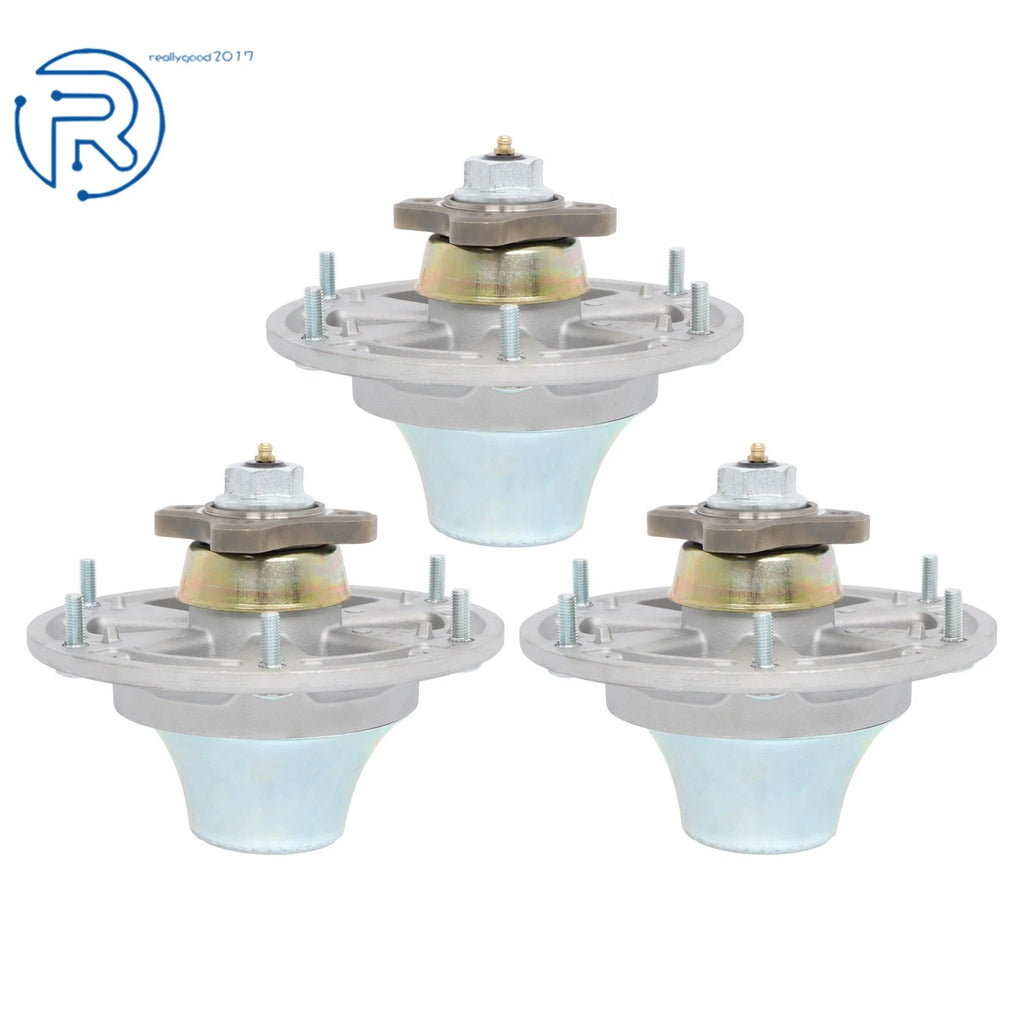 Set of 3 Spindle Assemblies for John Deere 48-72 Inch Mowers 