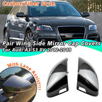 Replacement Rearview Mirror Cap Covers for Audi A3/S3 (2015–2021)