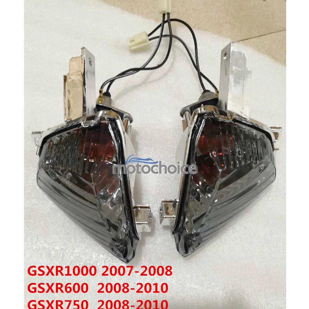 Smoke Rear Turn Signal Light for Suzuki GSXR1000 (2007–2008), GSXR600/750 (2008–2010)