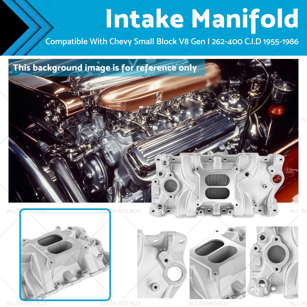 Intake Manifold for Chevy Small Block V8 Gen I 262-400 (1969–1995) 2701